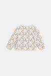 Veste fine doublure polaire fleurie rose bébé fille 3