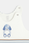 Gigoteuse fantaisie rayée chien bleu naissance 3