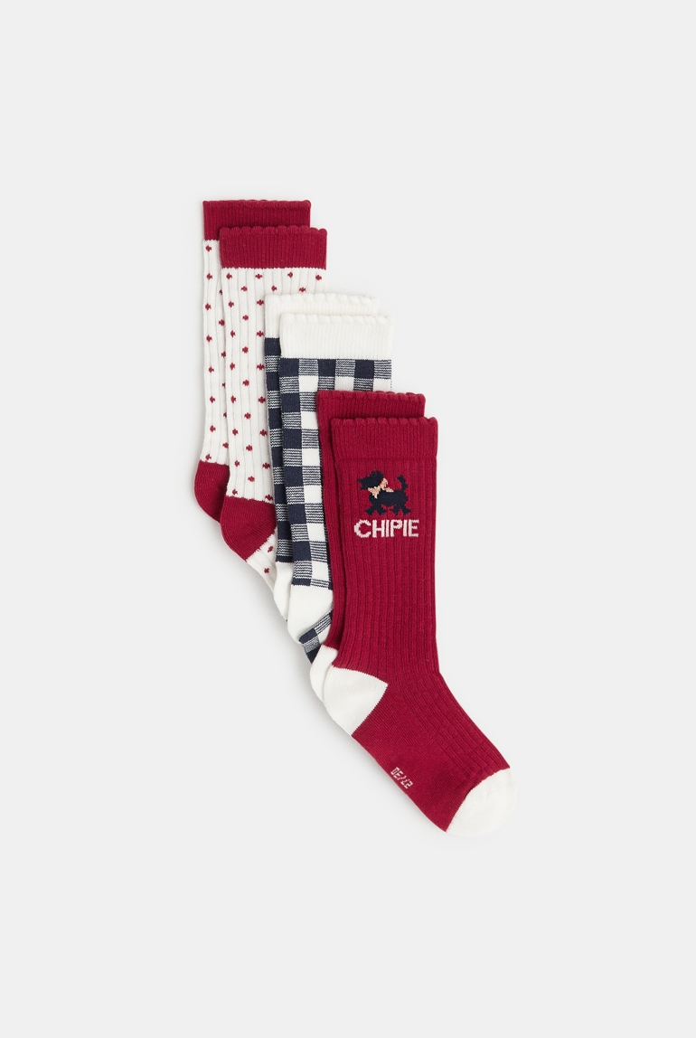 Coffret chaussettes en coton fille Chipie 1