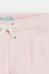 Pantalón de muletón rosa de bebé niña 2