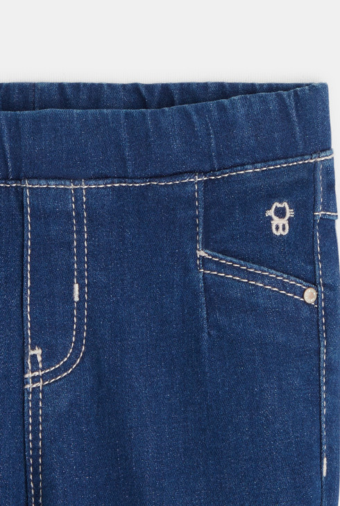 Pajkice iz denima modra dojenček deklica 2