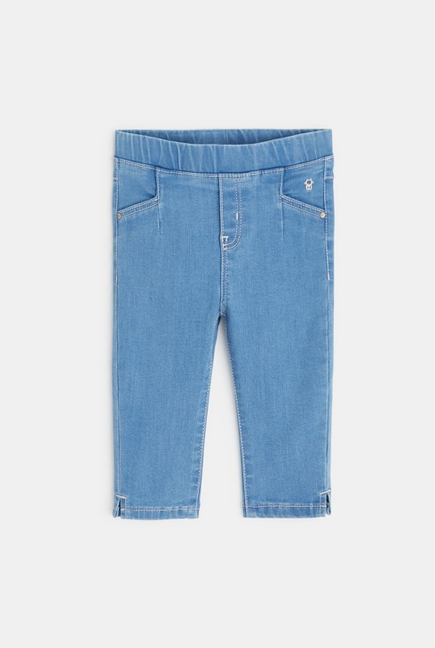 Pajkice iz denima modra dojenček deklica 1