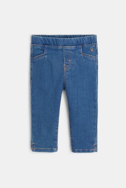 Jegging denim bleu bébé fille 1