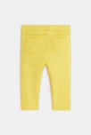 Effen gele jegging geel babymeisje 3