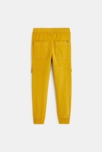 Jogpant cargo jaune garçon 4