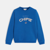 Sweat bleu cobalt Chipie fille