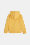 Kapuzen-Sweatshirt mit Reißverschluss gelb Jungen 4
