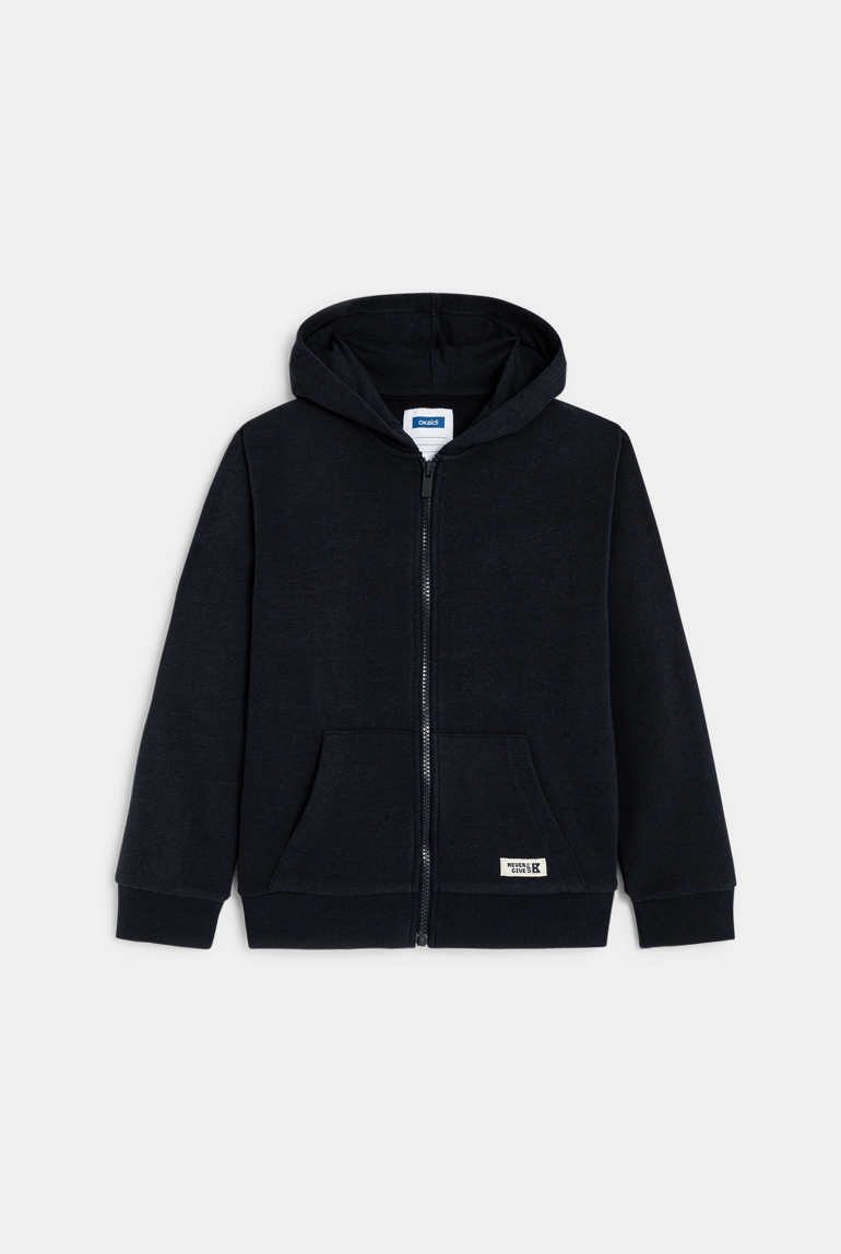 Sudadera con cremallera y capucha 1