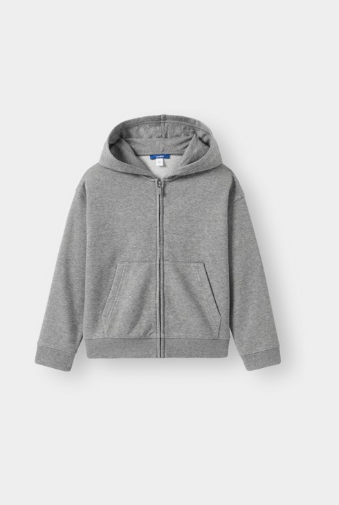 Sudadera con capucha gris para niño 1