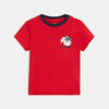 T-shirt palmier rouge bébé garçon