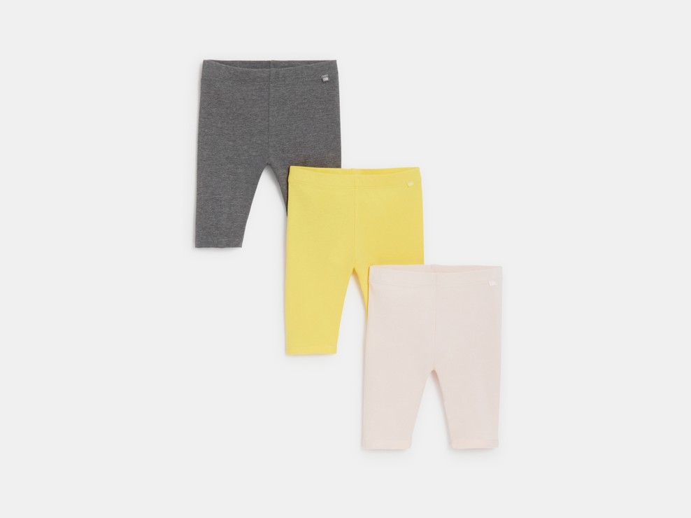 Unterleggings (3er-Pack) Gelb Baby Mädchen 1