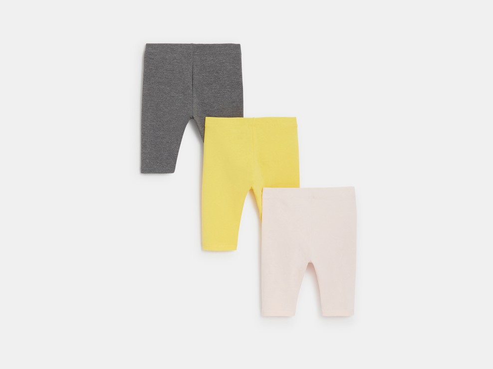 Unterleggings (3er-Pack) Gelb Baby Mädchen 2
