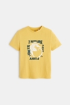 T-shirt à motif jaune garçon