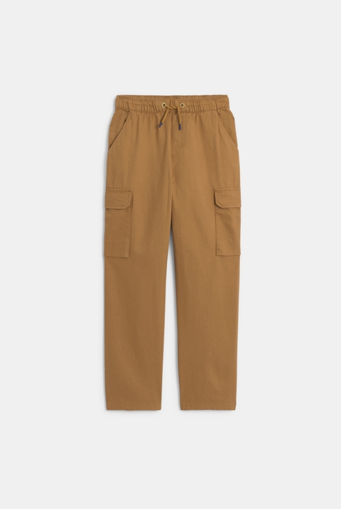 Pantalon battle coton marron garçon Catimini 1