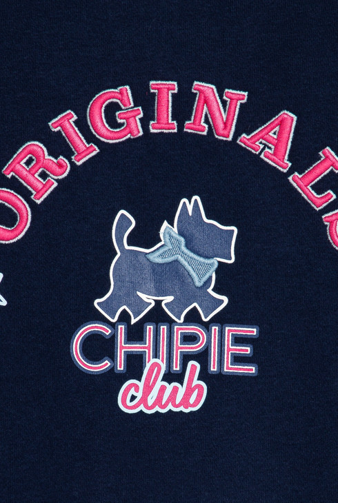 Błękitna bluza dresowa Chipie dziewczynka 2