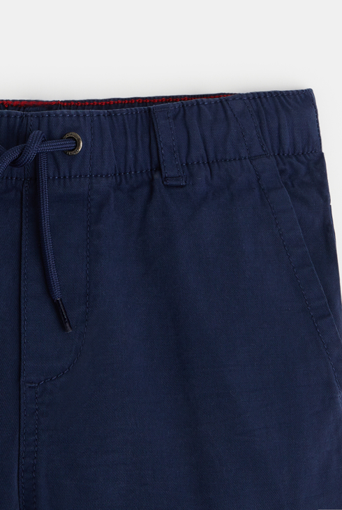 Weite Hose zum Überziehen Blau Jungen
