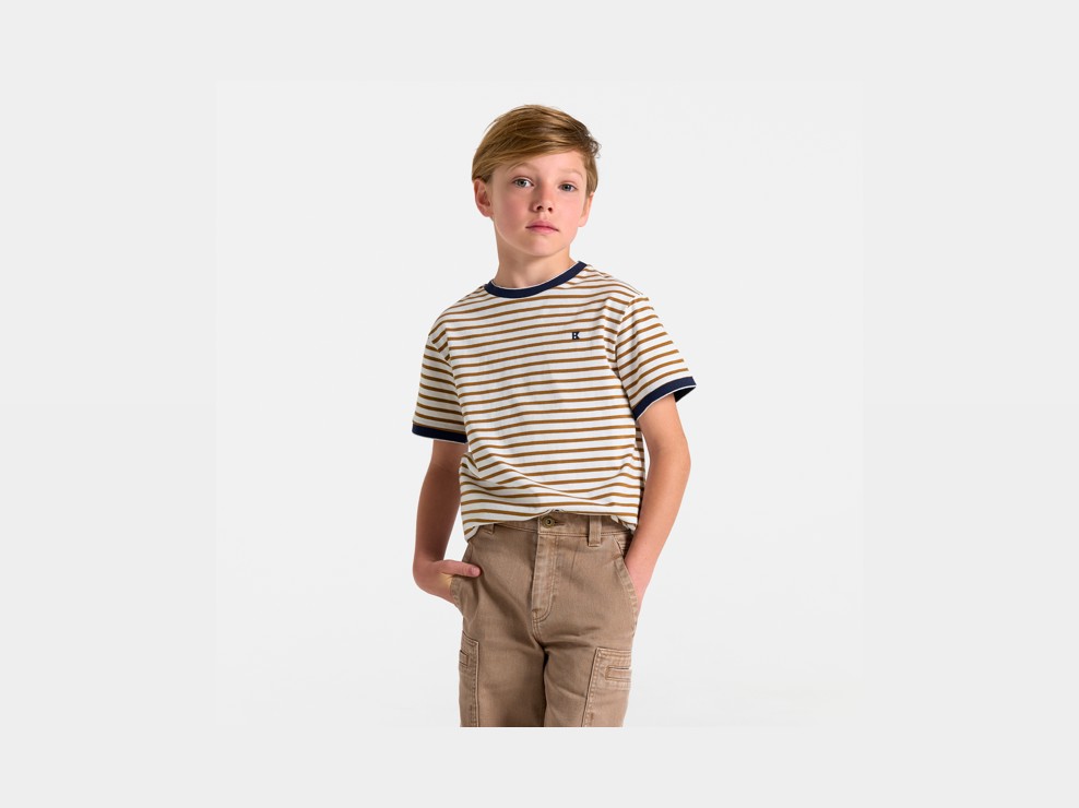 Matrosenshirt braun Jungen 1