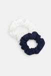 Chouchou en tulle (lot de 2) bleu fille