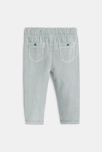 Pantalon modulable rayé vert bébé garçon 3