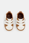 Niedrige Sneaker mit Klettverschluss Weiß Geburt 3