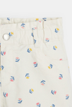 Short en toile imprimée fille 2