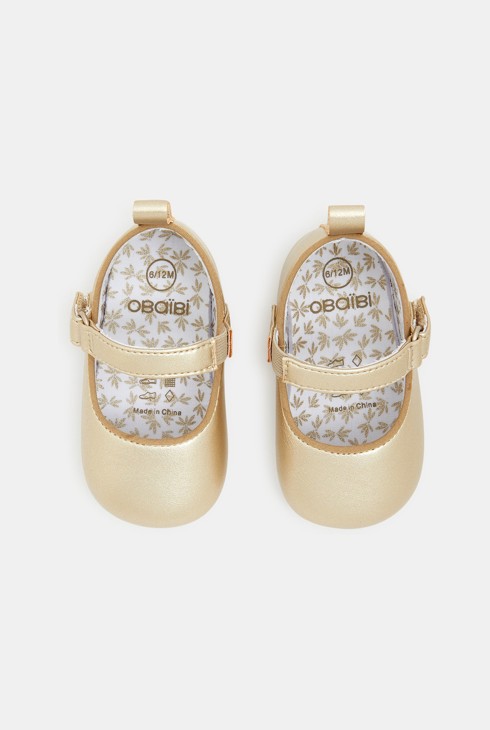 Festliche Ballerinas Gelb Geburt 2