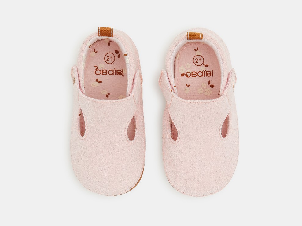 Parkslofjes roze babymeisje 2