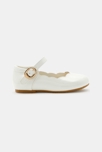 Festliche Lack-Ballerinas Weiß Baby Mädchen 1