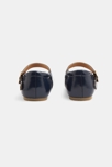 Ballerines cérémonie vernies bleu bébé fille 4
