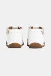 Sandalias de piel primeros pasos blanco bebé niña 4
