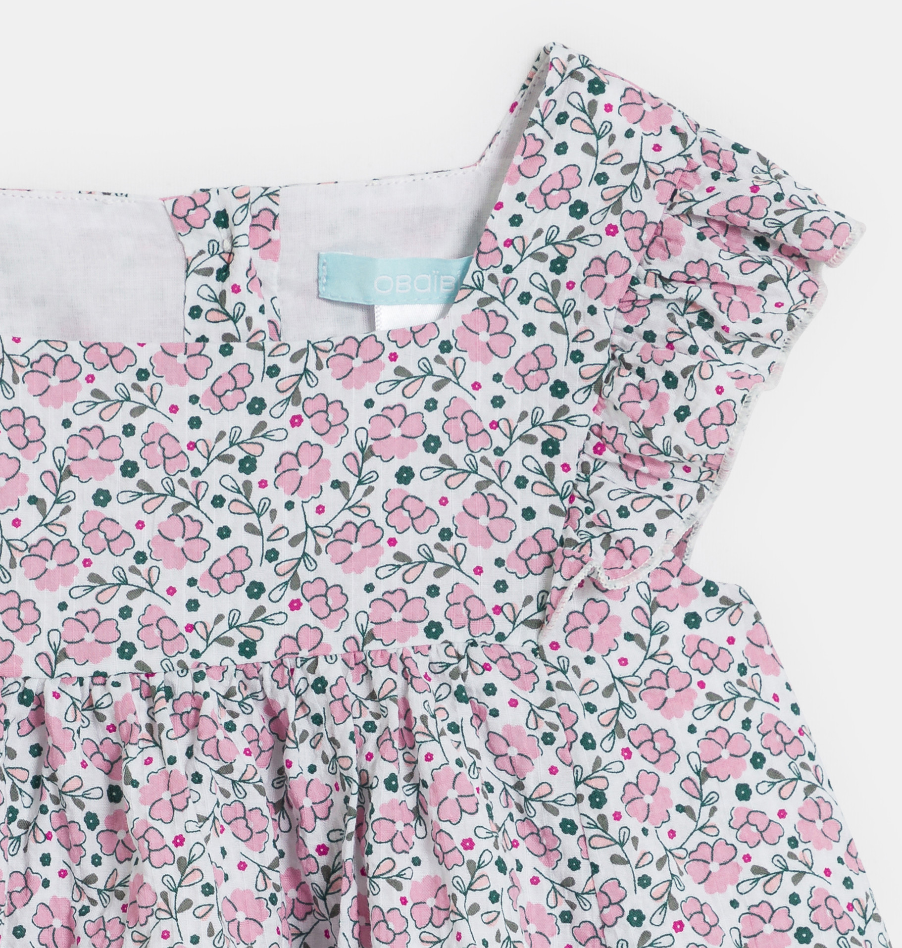 Schickes Blümchenkleid in Rosa Baby Mädchen 2