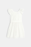 Robe habillée pailletée beige fille