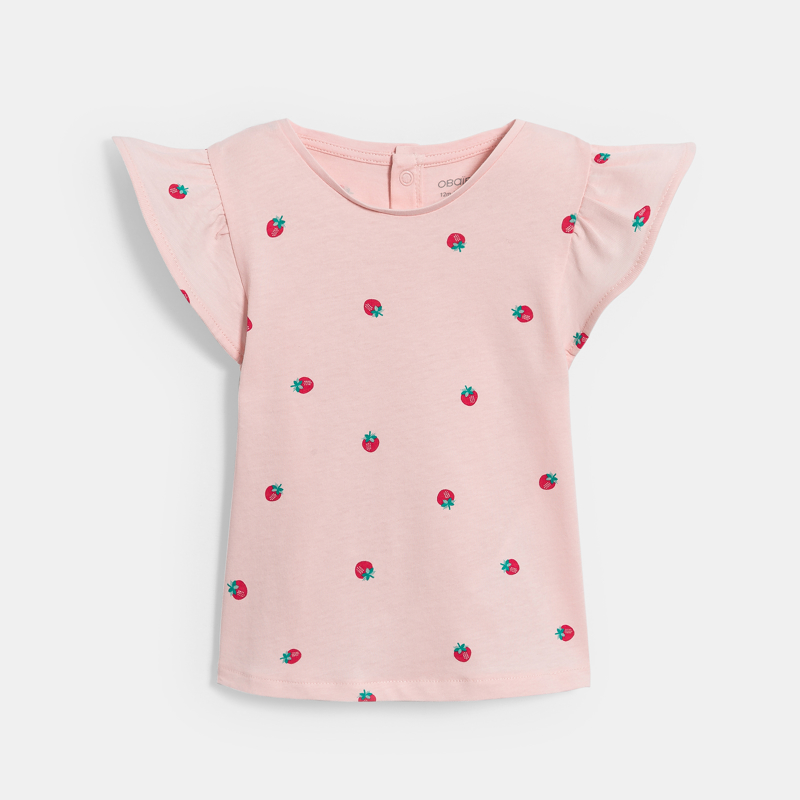 OBAIBI - T-shirt à pois rose bébé fille - Fille -