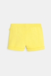Short à plis en molleton jaune bébé fille 3