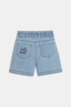 Short en jean paperbag bleu mixte 4