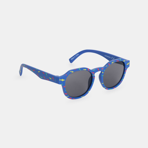 Lunettes De Soleil De Couleur Bleu Garçon - Bleu Saphir -  - OKAIDI