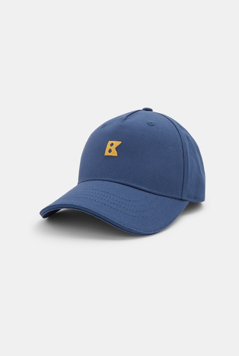 Kinder-Basecap aus Canvas Blau Jungen 1