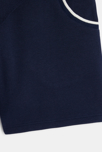 Jupe Short en molleton bleu fille 3