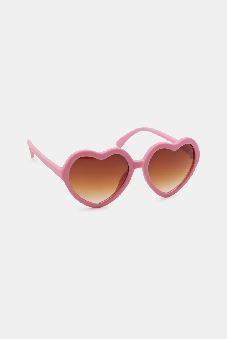 Rosa Sonnenbrille Herzchen Mädchen Chipie 1