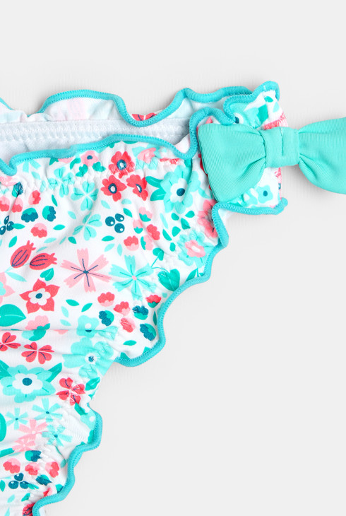 Badehose mit Blumenmuster Baby Mädchen 2