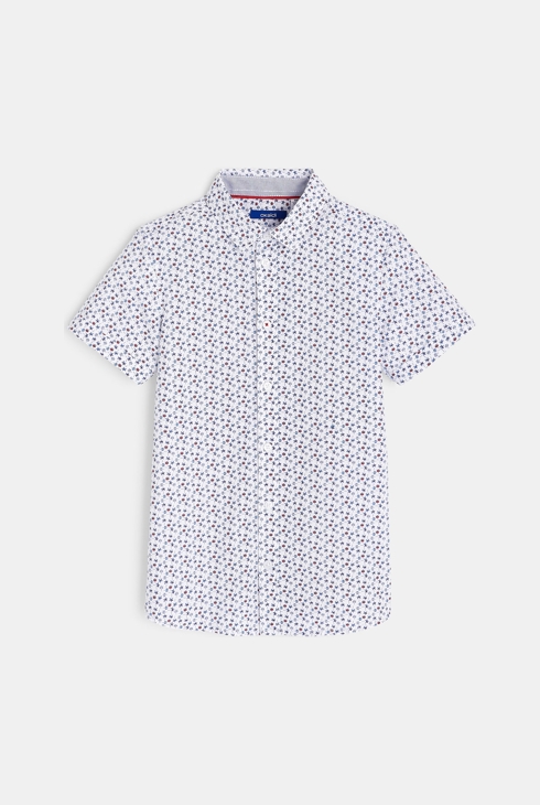 Chemise manches courtes imprimée garçon 1