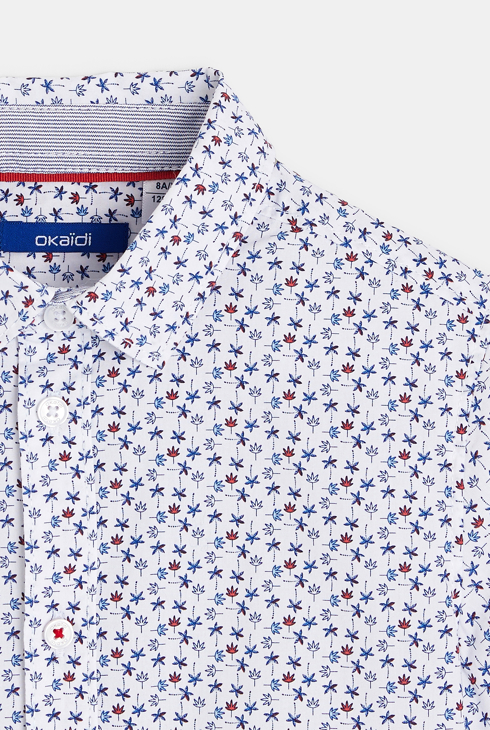 Chemise manches courtes imprimée garçon 2