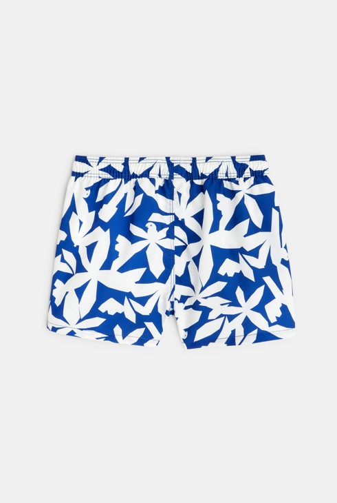 Bedruckte Badeshorts Blau Jungen 2