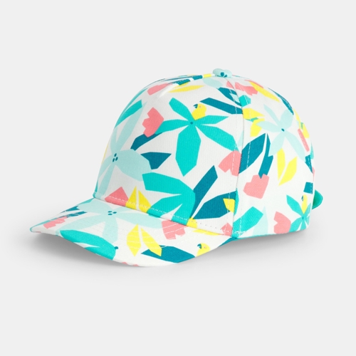Casquette Enfant Imprimée Bleue Fille - Imprimé Bleu - 50 - OKAIDI