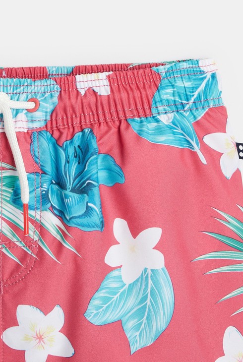 Bedruckte Badeshorts Rosa Jungen 2