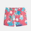 Short de bain imprimé rose garçon