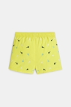 Short de bain imprimé jaune garçon 3