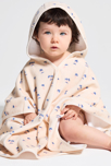 Capa de baño rizo estampada palmera bebé niño 1
