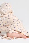 Capa de baño rizo estampada palmera bebé niño 3