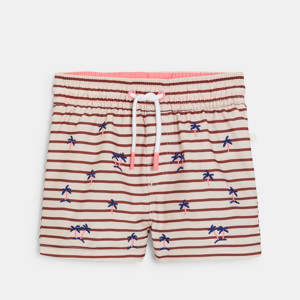 Short de bain palmiers bébé garçon